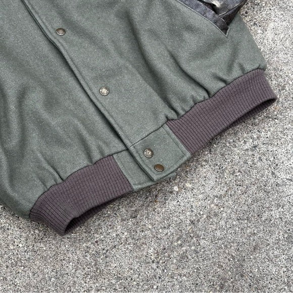 Vintage USA Military Air Force Men’s Flight Wool Bomber Jacket Size Medium - Picture 4 of 13